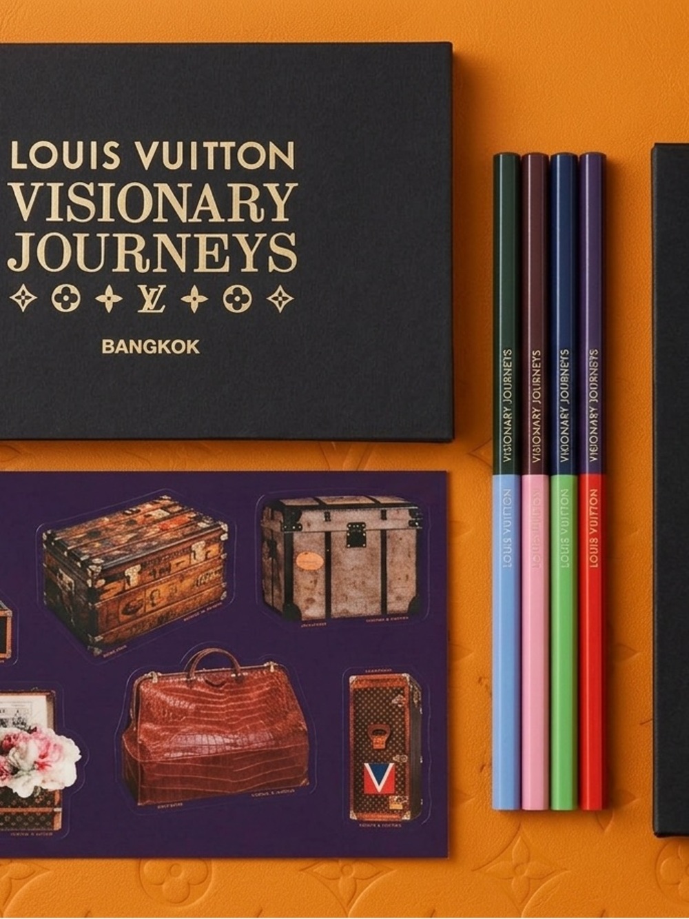 Louis Vuitton Visionary Journeys Magnets & Pencils